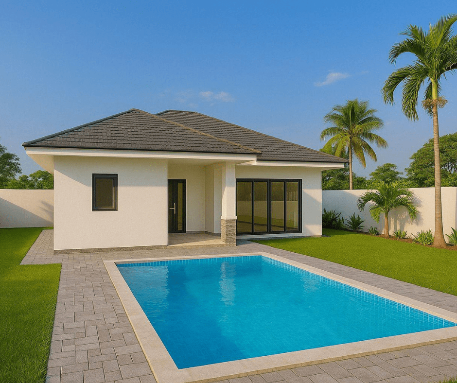 Blue and White Modern Real Estate Facebook Post-3